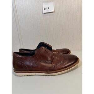 Crevo nelson wingtips men dress shoes size 10 without shoe laces